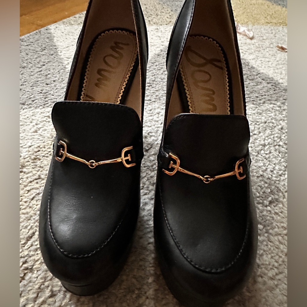 Sam Edelman Black platform Loafers for Women